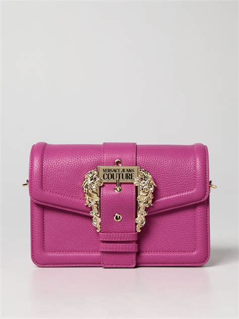 versace jeans bags pink|Versace Jeans couture bags outlet.